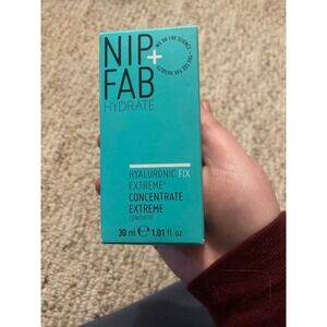 NIP+FAB Hydrate Hyaluronic Fix Extreme Concentrate 30ml / 1.01 fl oz NEW in Box